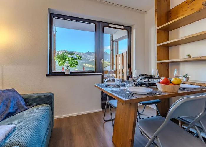 Appartamento Top-floor Mountain Getaway - Stunning Views, Sleeps 4 - Olympiades Val Thorens